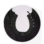 Generic Customizable Professional multi purpose full size salon cape body cover - Silicone neck with press on buttons - image 4