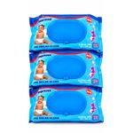 Angel Thick And Fluffy Baby Wipes, (x6) (125 Count) - image 2