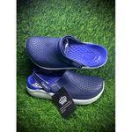 New Fashionable Unisex Indoor And Outdoor Platform Clogs-Blue