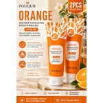 POuQuR Enzymes Exfoliating Brightenin  Gel (Orange)- 2 PIECES - image 3