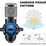 product_image_name-Generic-V8 Sound Card + Portable Mic Set, Pro Live/Recording-5