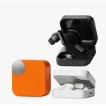 TWS Wireless Earbuds with Charging Case - Bluetooth 5.3 Earphones Noise Cancelling (Orange) - image 3