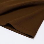 product_image_name-AIDAILU-2PCS Men's T-Shirts Plain Male Round Neck Short Sleeves Loose - Brown/Black-7