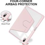 Generic Huawei honour pad X9 /X8A 11 inch Rotating stand Case with pen space