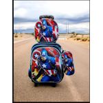 3 sets Trolley School bag - Captain America