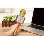 Generic     Portable Wireless Karaoke Mic With Bluetooth Speaker & Echo