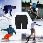product_image_name-Generic-Snowboarding Protective Padded Shorts Skiing Hip Protector Padded Short for Skiing Skating NO5099-5