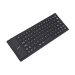 Generic 100% Genuine Original Flexible USB External Keyboard - Black - image 2