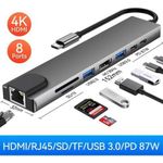 product_image_name-Generic-8 in 1 USB Type-C Charging HUB Adapter with 4K HDMI-3