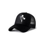 Cute Designer Baseball/Face Cap - Black