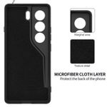 Generic Tecno Camon 40 Pro 4G/5G Smooth Scratch Resistant Matte Black Silicone Back Case - image 2