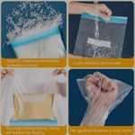Generic 52 Pcs Ziplock Bags 26.8 Cm X 27.3 Cm(Medium Size) - image 2