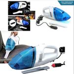 Blue vacuum cleaner