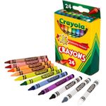 Crayola Bundle Original Crayons 24 in a Pack And 12 Colored Pre-Sharpened Pencils - image 2