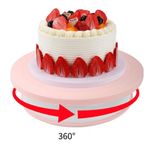 product_image_name-Generic-Cake Decorating Turntable Baking Cake Rotary Table Plastic Round Plate-1