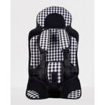 Maximum Safety Infant Car Seat with Adjustable Headrest & Padded Support - White & Black 