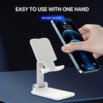 Generic Adjustable Foldable Phone & Tablet Stand - Stable Desktop Holder for Streaming, Work & Online Classes - image 5