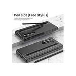 product_image_name-Generic-Samsung galaxy z fold 7 5G leather Hinge protective Case with s pen -2