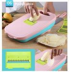product_image_name-Generic-9 In 1 Vegetable Cutting Board Fruit Peeler Shredder Slicer-2