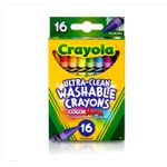 Crayola Large Washable Crayons 16pcs