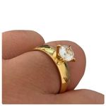 product_image_name-Fashion-6mm Width Stainless Steel Engagement Ring For Women-1