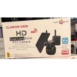 Clarion View 6MP Dual Lens 4G Solar PTZ Camera (Single Unit)