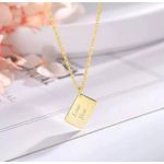 Fashion Love Letter Necklace - image 2
