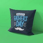 Pillow Happy Father's Day (Navy Blue)