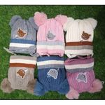 6pcs Stylish Beautiful Baby Unisex Sweat Caps