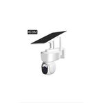 Solar CCTV Dual Camera 4g Network Rotate 360 Ubox+free sim 
