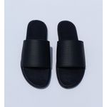 Mens Black Slide Slippers