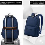 Fashion Blue Basic Backpack School bag - image 6