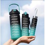 3IN1 LARGE CAPACITY INSULATED STRAW ORIGINAL WATER BOTTL