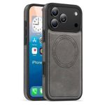 Luxury quality magnetic leather case for iPhone 17 pro