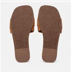 product_image_name-Zara-Stylish Leather Slide Sandals-3