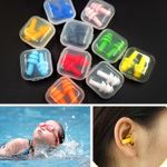 product_image_name-Generic-2pc Waterproof silicone earplugs for swimming Christmas tree shaped noise-proof and soundproof sleeping plugs -1