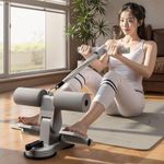 Generic Portable Sit-up Assist Bar with Dual Suction cups and a resistance Rope Trainer.