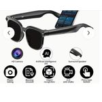 product_image_name-Generic-AI smart glasses for taking photos and videos, 4K HD Camera 8MP Photography Video Recording, Real Time Translation, GPT Object Identification, surveillance with 3 set of changeable lenses-Black-3