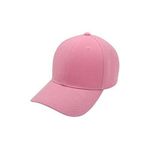Fashion Collection Plain Unisex Face Cap- Pink