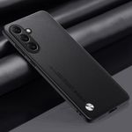 Generic Luxury PU Leather Case For Samsung Galaxy S25 Plus Back Cover TPU Silicone Full Protection Phone Case For Samsung S25 Plus 5G - image 4