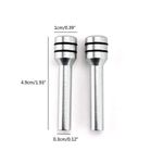 Generic 4PCS Universal Aluminum Alloy Car Door Lock Pins   Rustproof Auto Door Lock Knobs Modification Accessories for Cars & SUVs - image 8