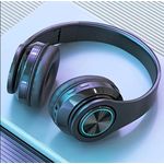 product_image_name-Generic-B39 Wireless Headphones with LED Lights, Comfortable Over-Ear Design, Foldable with Built-In Microphone, Bluetooth, FM Radio, SD Card Slot, Perfect Travel & Gaming Gift for Birthdays, Easter, Christmas Boyfriend And Girlfriends. B39 Head Mounted-3
