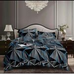 Duvet / Complete Bedding Set (Bedsheet Band by the Side + Four Pillowcases) 6by6
