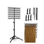 Standing Hair Extension and Braiding Rack