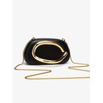product_image_name-Fashion-Black-Women Elegant Purse Metal Handle Acrylic Purse Unique Shoulder Bag Causal Handbags for Bride Party Wedding-1