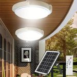 Solar power 400 watts solar indoor ceiling light 2pcs