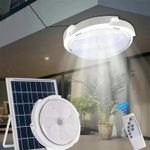Solar power 400 watts solar indoor ceiling light 2pcs - image 6