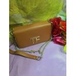 product_image_name-Fashion-Elegant Ladies Brown Small Leather Handbag-1