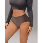 product_image_name-Fashion-4pcs Women's Cotton Briefs - Sexy Comfortable Breathable Underwear with Bow Detail, Maillard Color Palette (Beige/Brown/Blush/Neutral) - Soft Everyday & Clothing Essentials-6