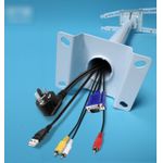 product_image_name-Generic-Universal Projector Ceiling Mount/Hanger 9 Feet Max Height 25Kg Max Load Capacity-2